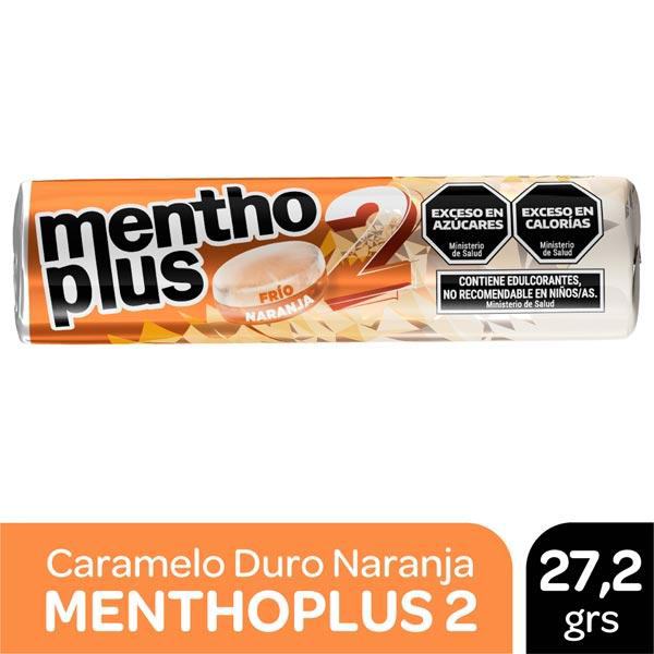 MENTHOPLUS 2 NARANJA 12X27.2G