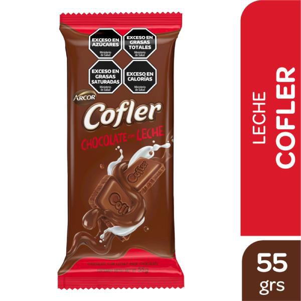 CHOC.COFLER LECHE (D10) 55G