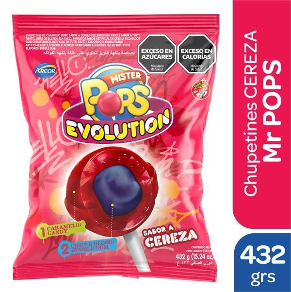 CHUP.POPS EVOL.CEREZA X24