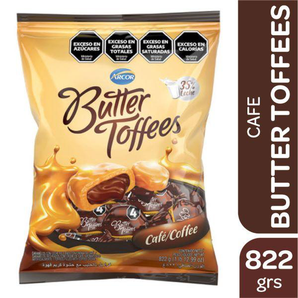 CAR.BUTTER TOFFEES CAFE 822G