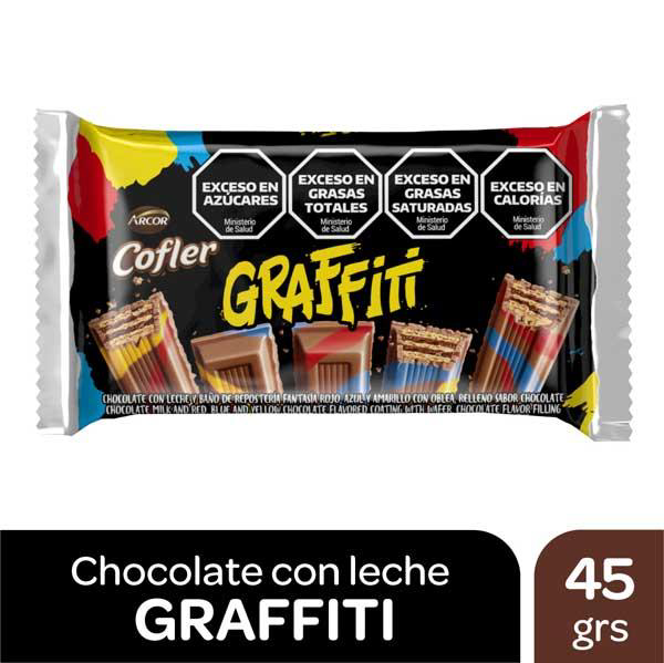 CHOC.COFLER GRAFFITI (D12) 45G