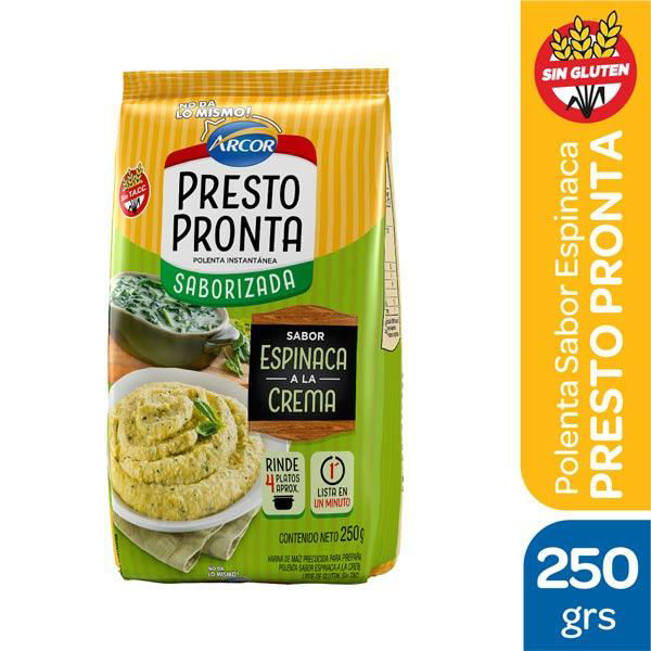PRESTOPRONTA ESPINACA A LA CREMA 250G