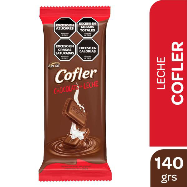 CHOC.COFLER LECHE 140G