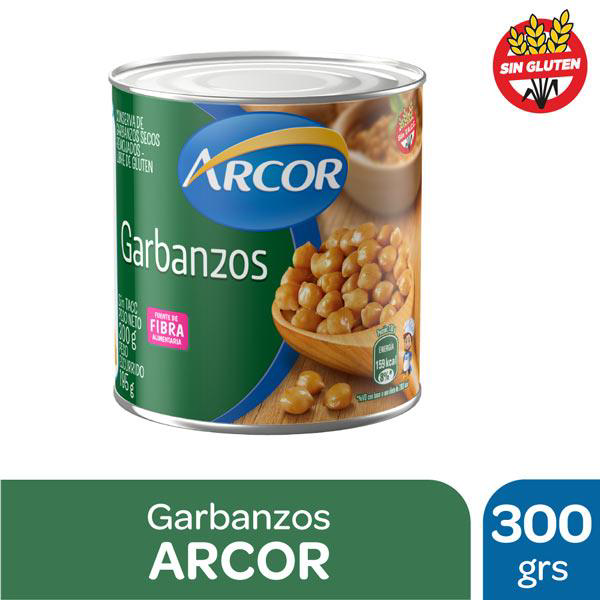 GARBANZOS ARCOR X300G