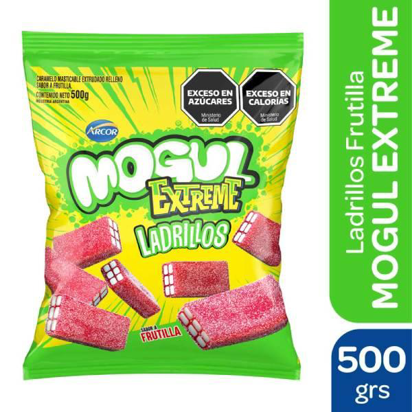 MOGUL EXTREME LADRILLO FRUTILLA 500G