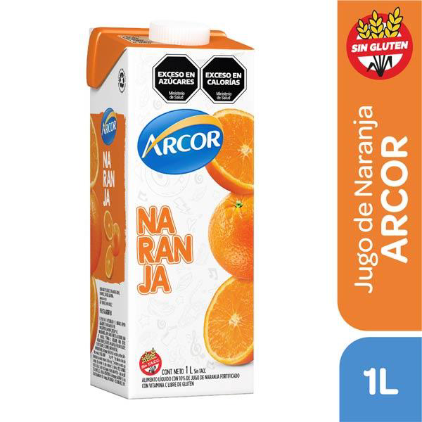 JUGO ARCOR NARANJA 1LT