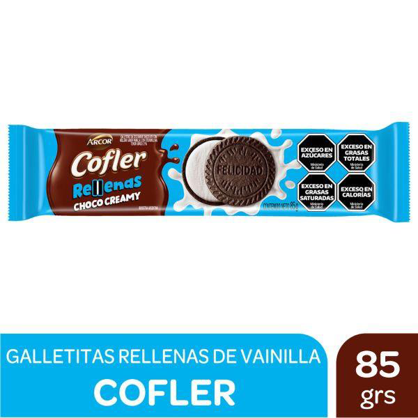 G.COFLER RELLENAS CHOCO CREAMY 85G