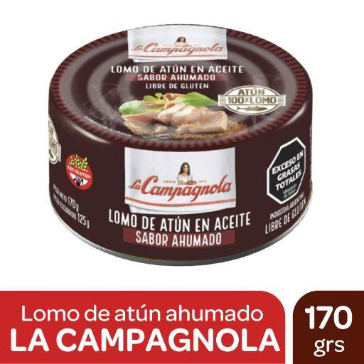 ATUN LA CAMPAGNOLA AHUMADO 170G
