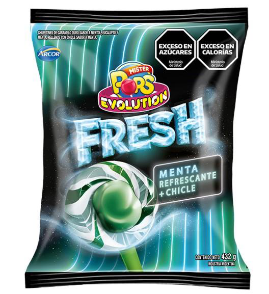 CHUP.POPS EVOL.FRESH 24U