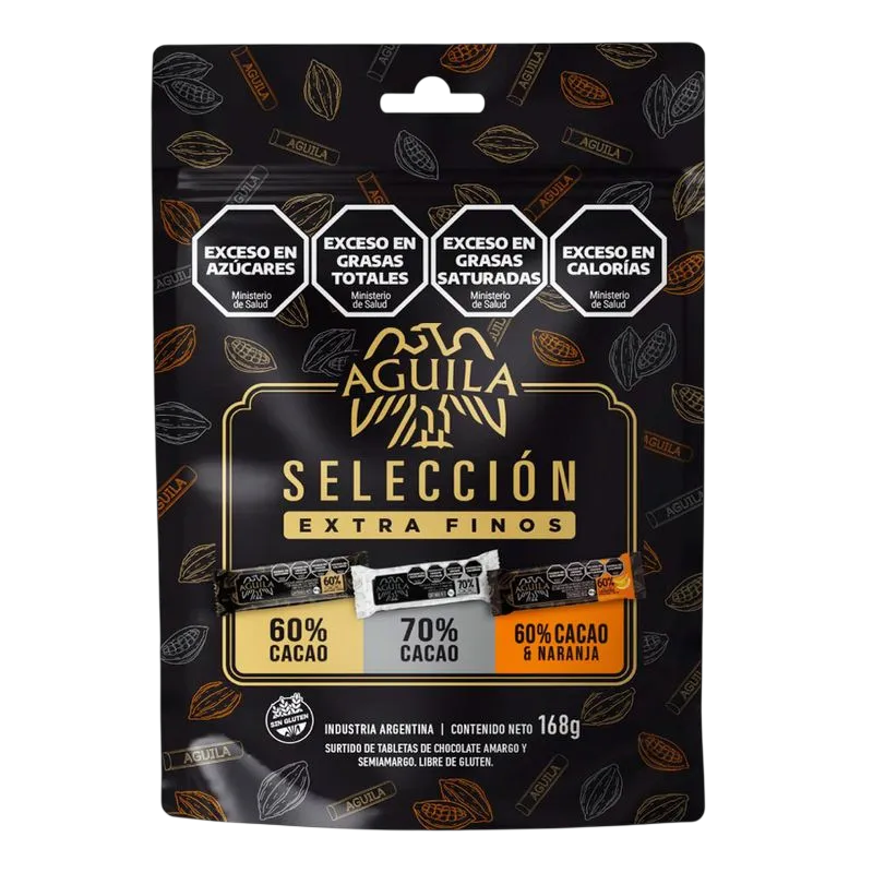 CHOC.AGUILA MIX DP 168G