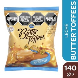 CAR.BUTTER TOFFEES LECHE 140G