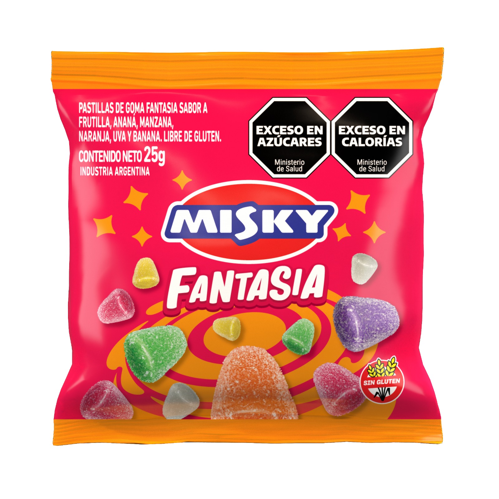 CAR.GOMA MISKY FANTASIA 12X25G
