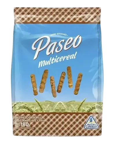 G.PASEO MINI GRISINES MULTIC. 180G