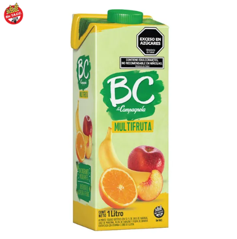 JUGO BC MULTIFRUTAL X1L