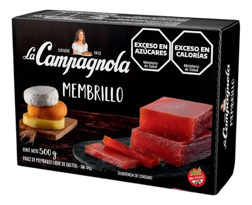DULCE MEMBRILLO LA CAMPAGNOLA ESTUCHE 500G